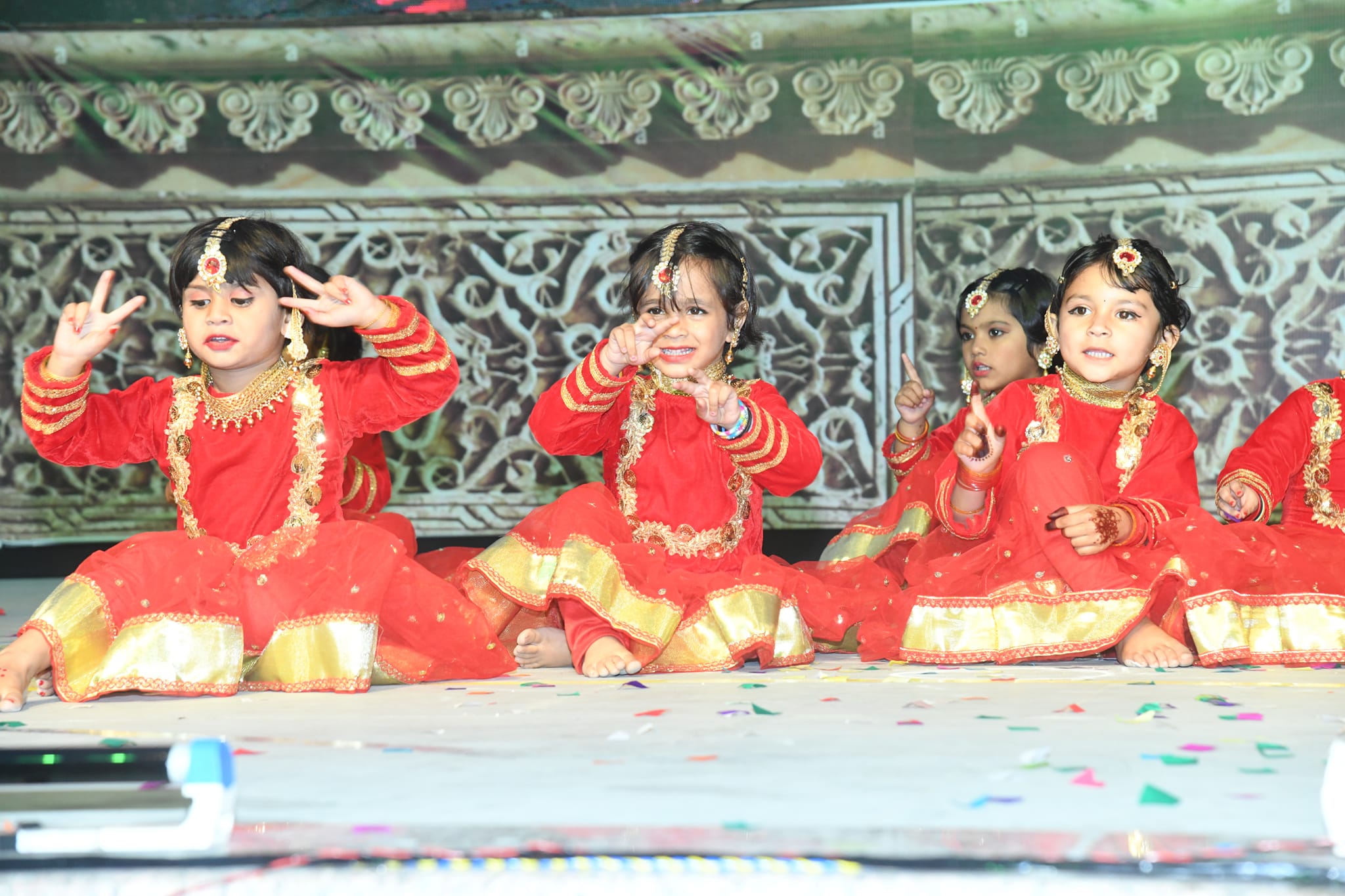 DANCE PERFORMANCE BY PRE-PRIMARY GIRLS