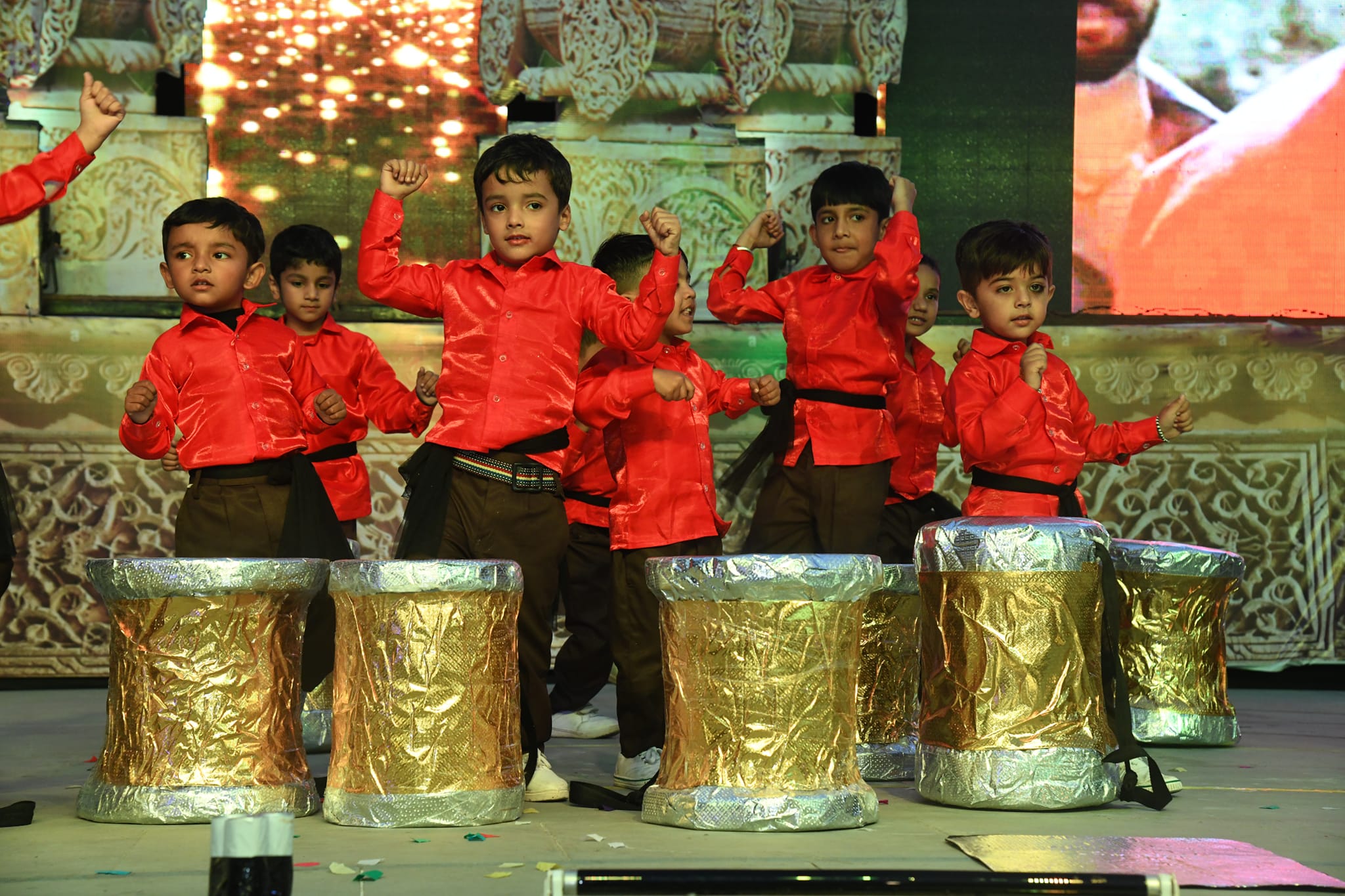 DANCE PERFORMANCE BY PRE-PRIMARY BOYS