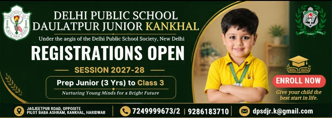 REGISTRATIONS OPEN FOR SESSION 2027-28