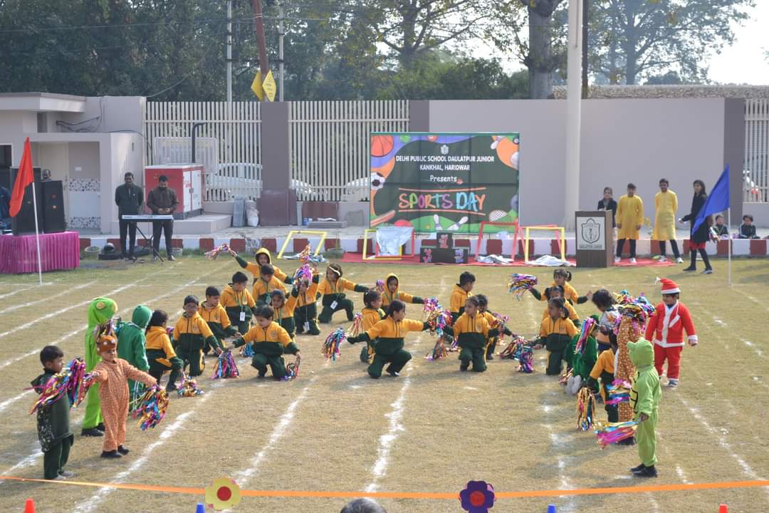 DRILL BY PRE-PRIMARY STUDENTS